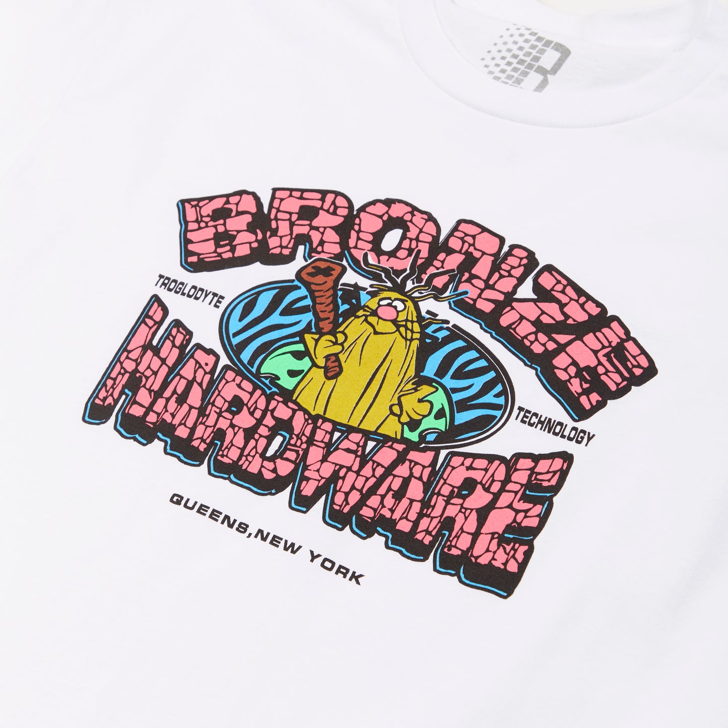 TROGLODYTE TEE WHITE