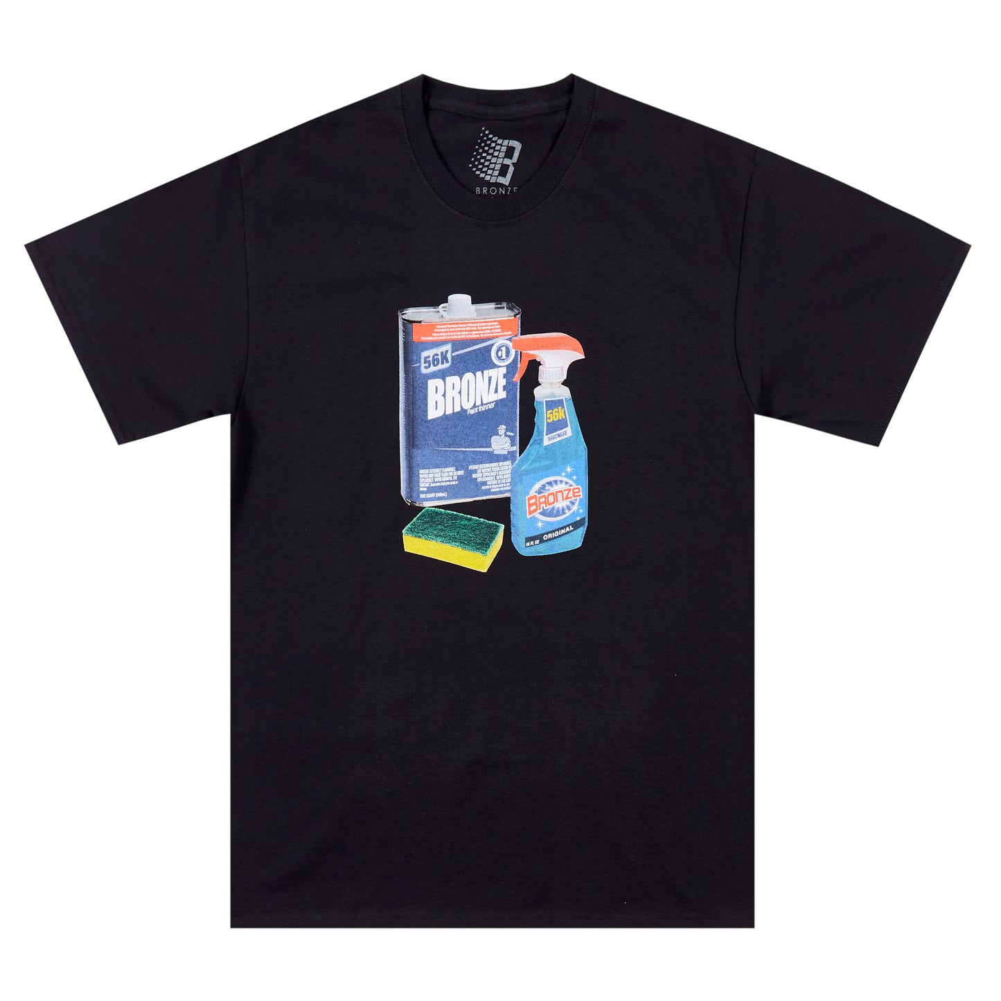 PAINT THINNER TEE BLACK