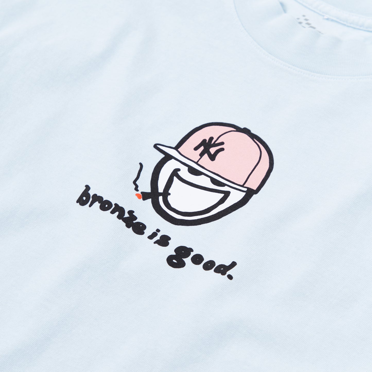 BRONZE IS GOOD TEE LIGHT BLUE