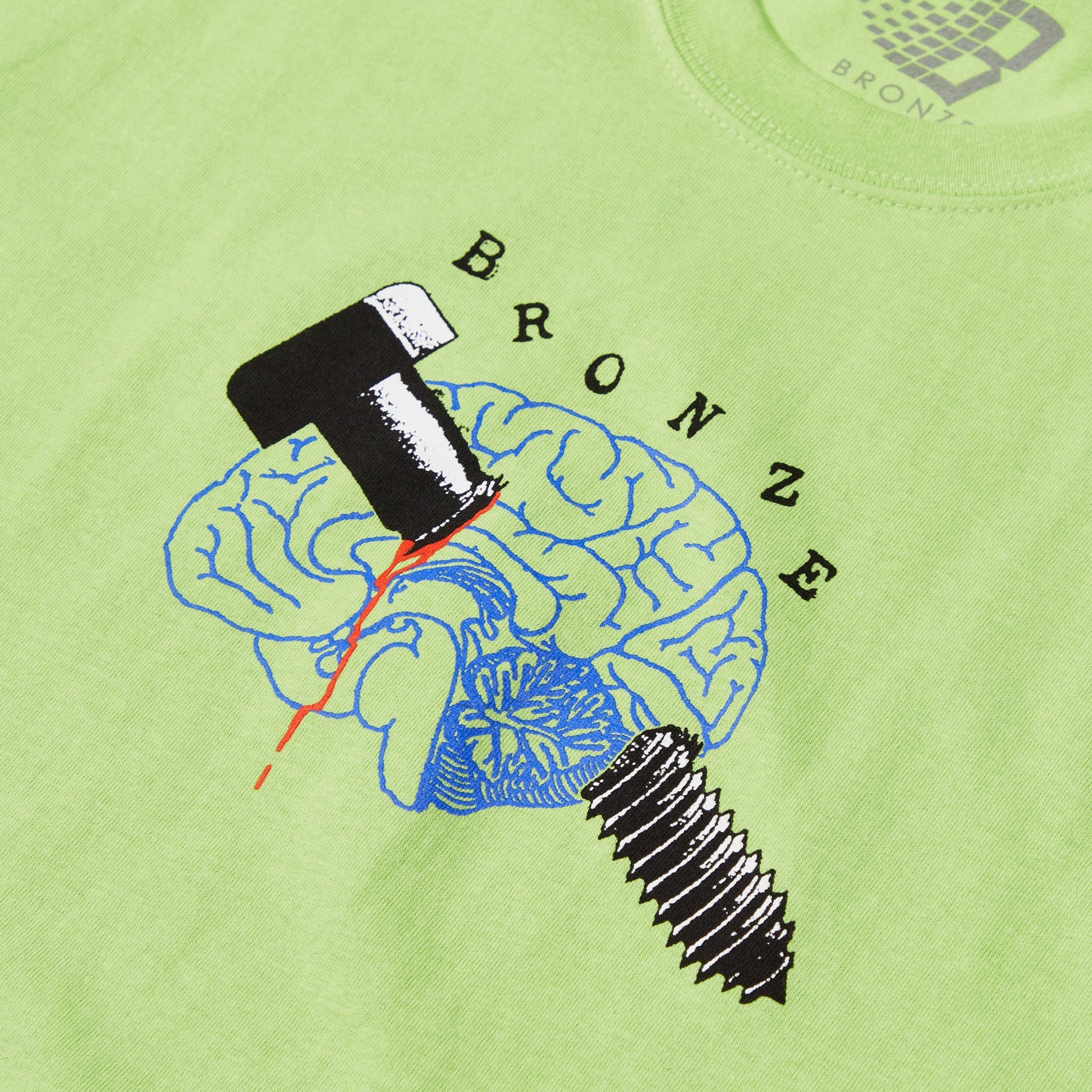 BOLT BRAIN TEE LIME