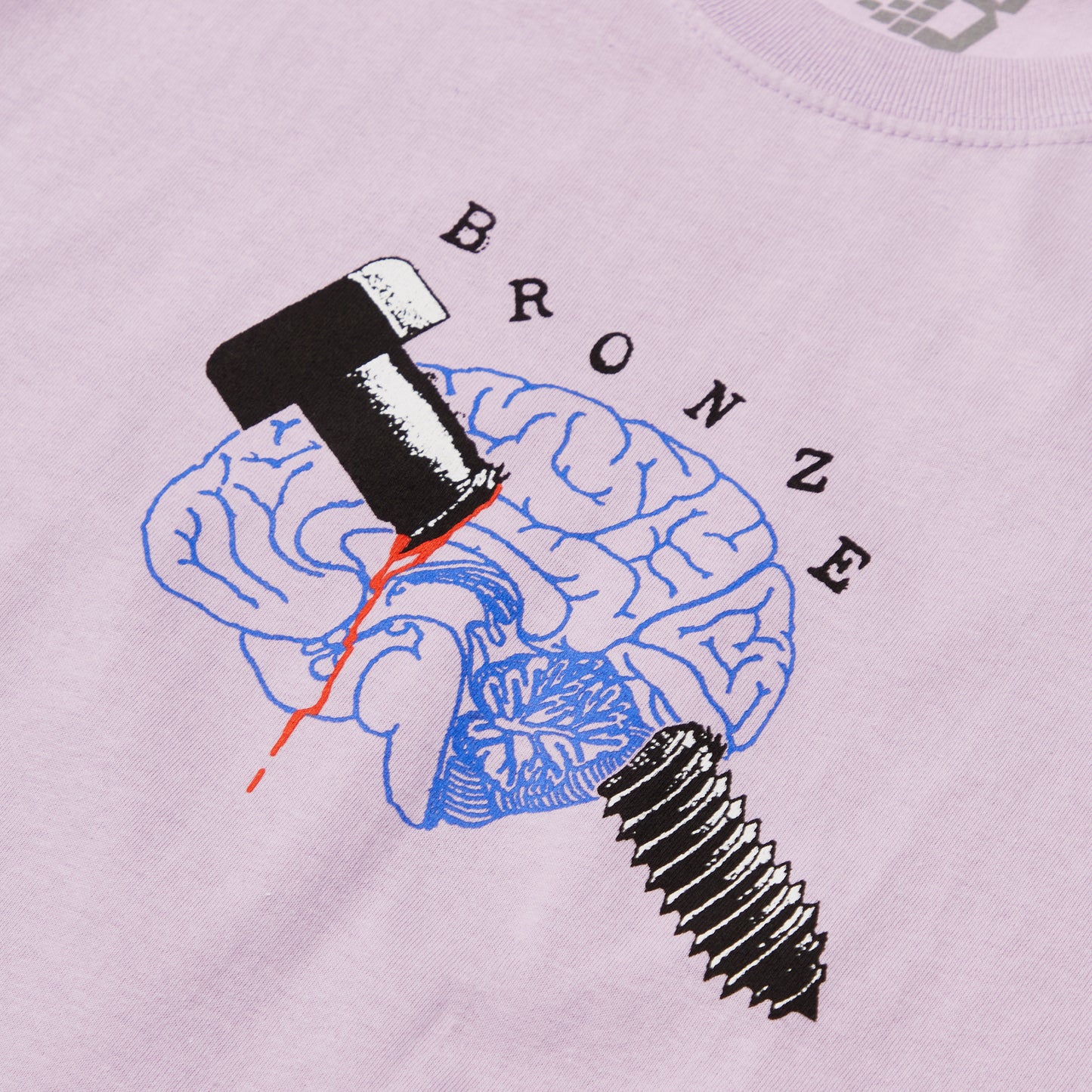 BOLT BRAIN TEE LAVENDER