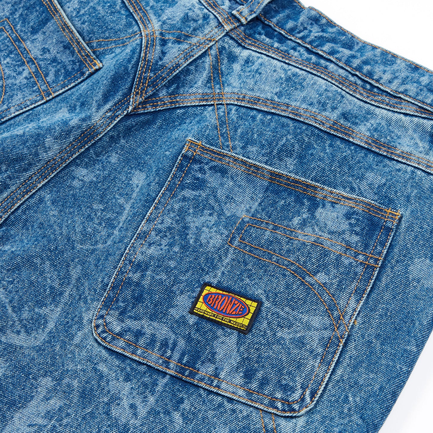 TIRE TRACK DENIM PANTS