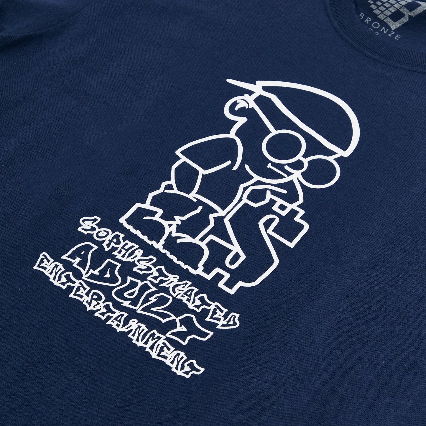 $OPHISTICATED GUY TEE NAVY