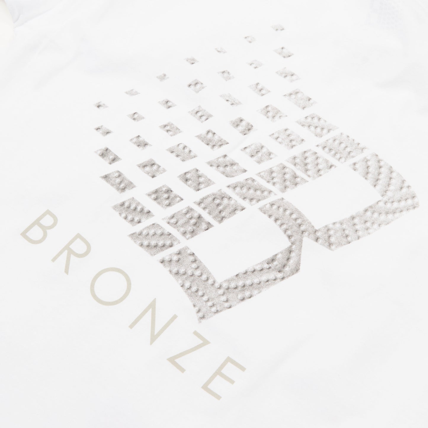 TOWEL B LOGO TEE WHITE