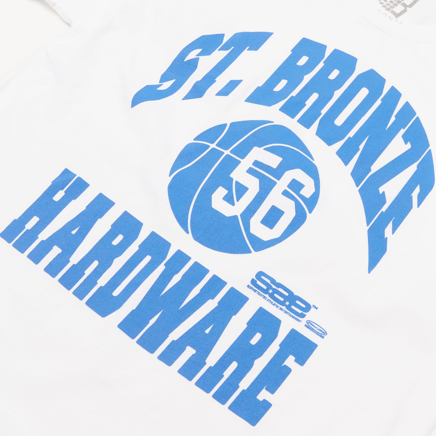 ST. BRONZE TEE WHITE