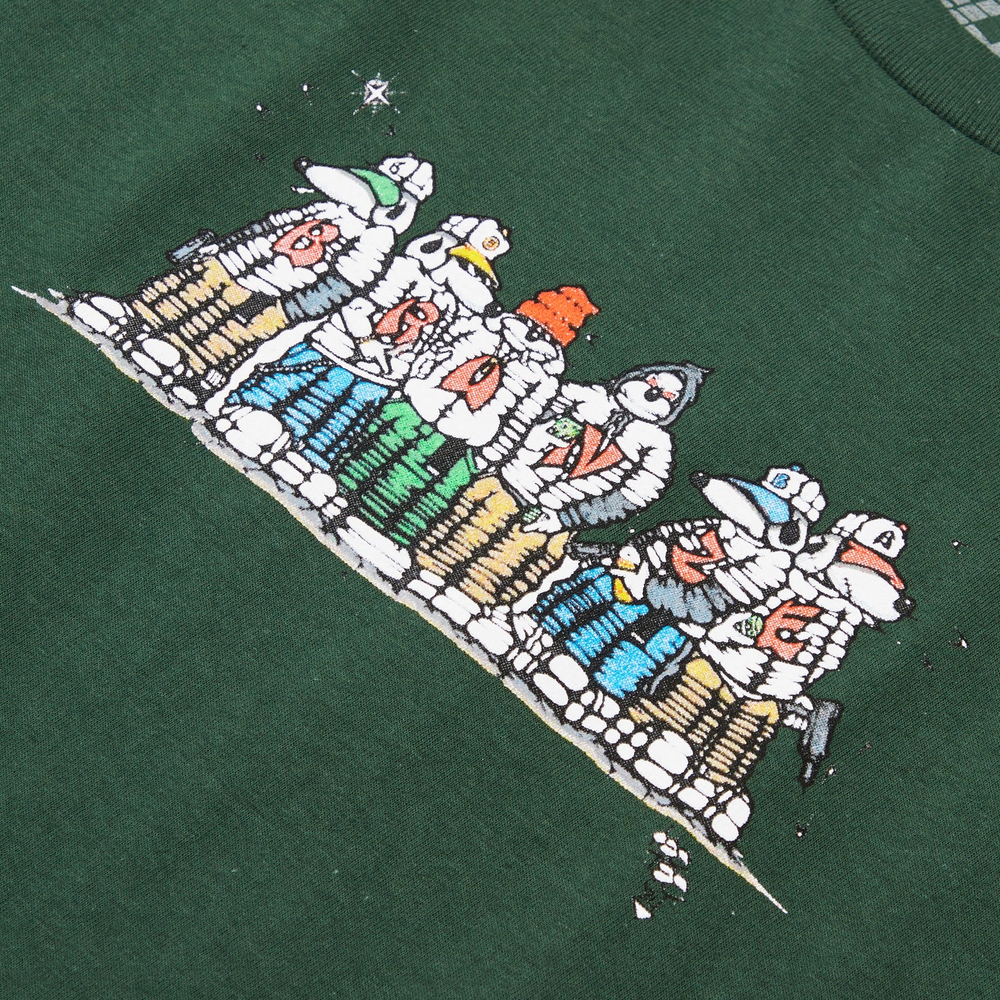 DOG GANG TEE FOREST GREEN