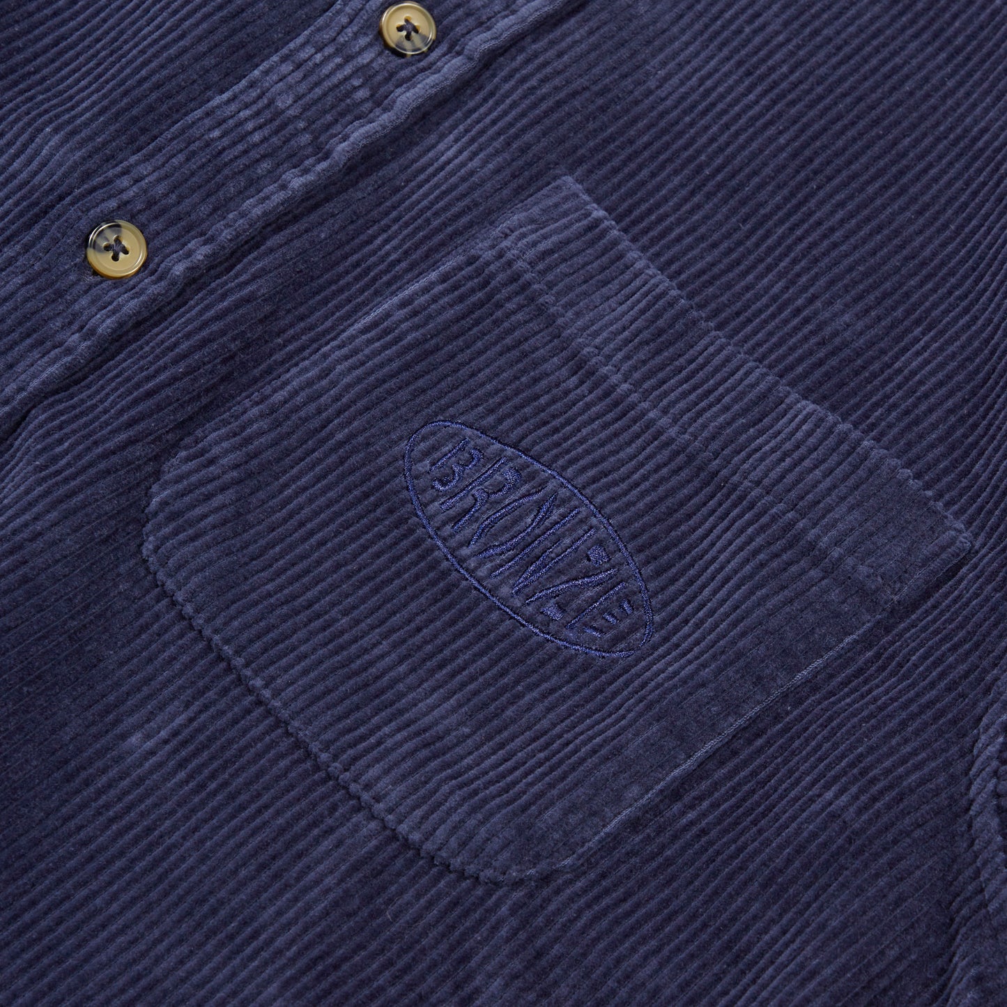 CORDUROY BUTTON UP JACKET NAVY