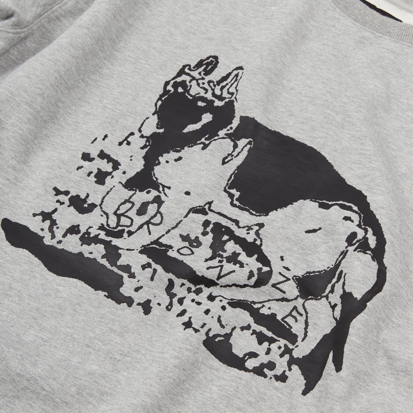 K9 CREWNECK HEATHER GREY