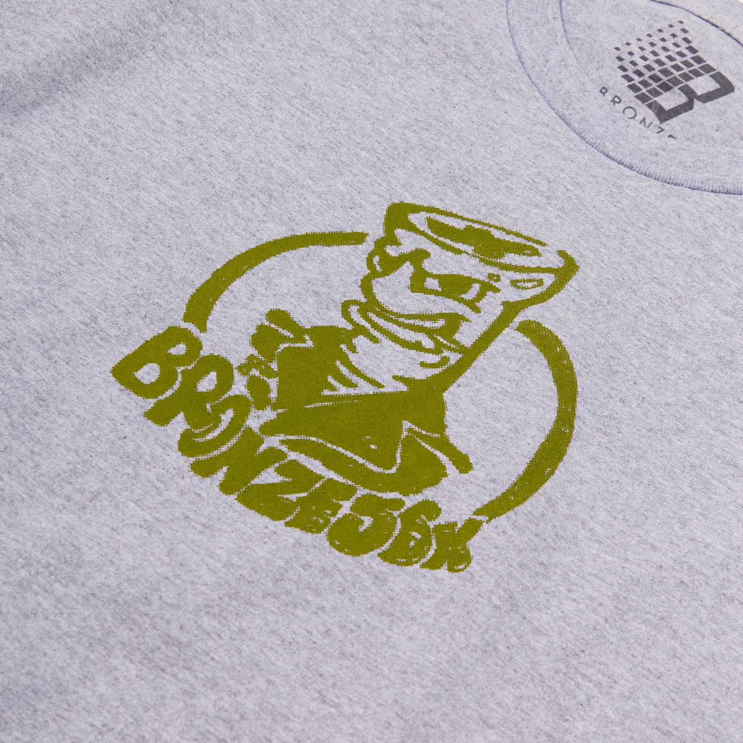 THE BOLT TEE HEATHER GREY