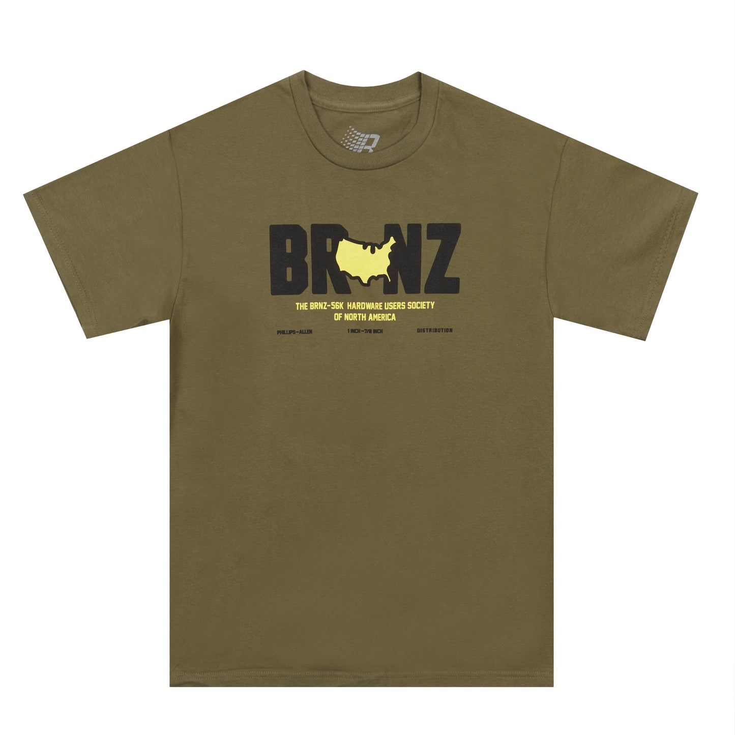 BRNZ TEE MILITARY