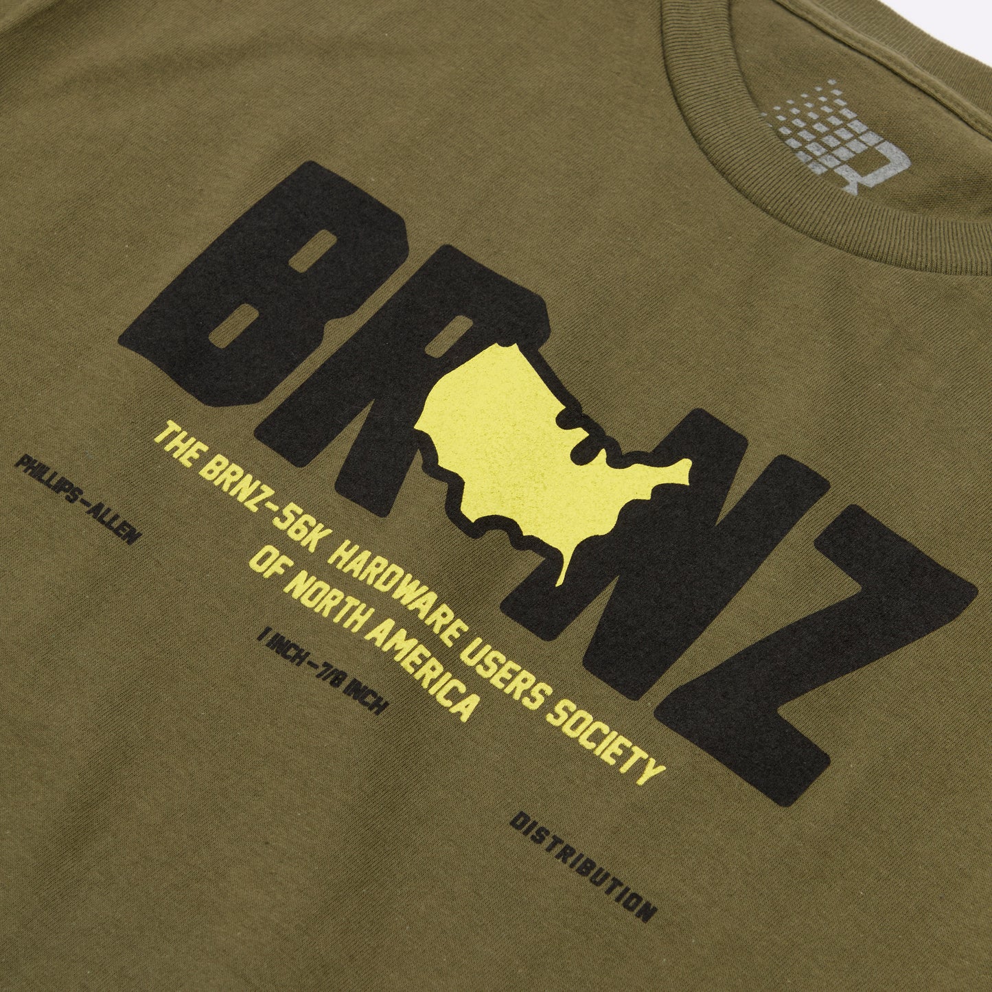 BRNZ TEE MILITARY