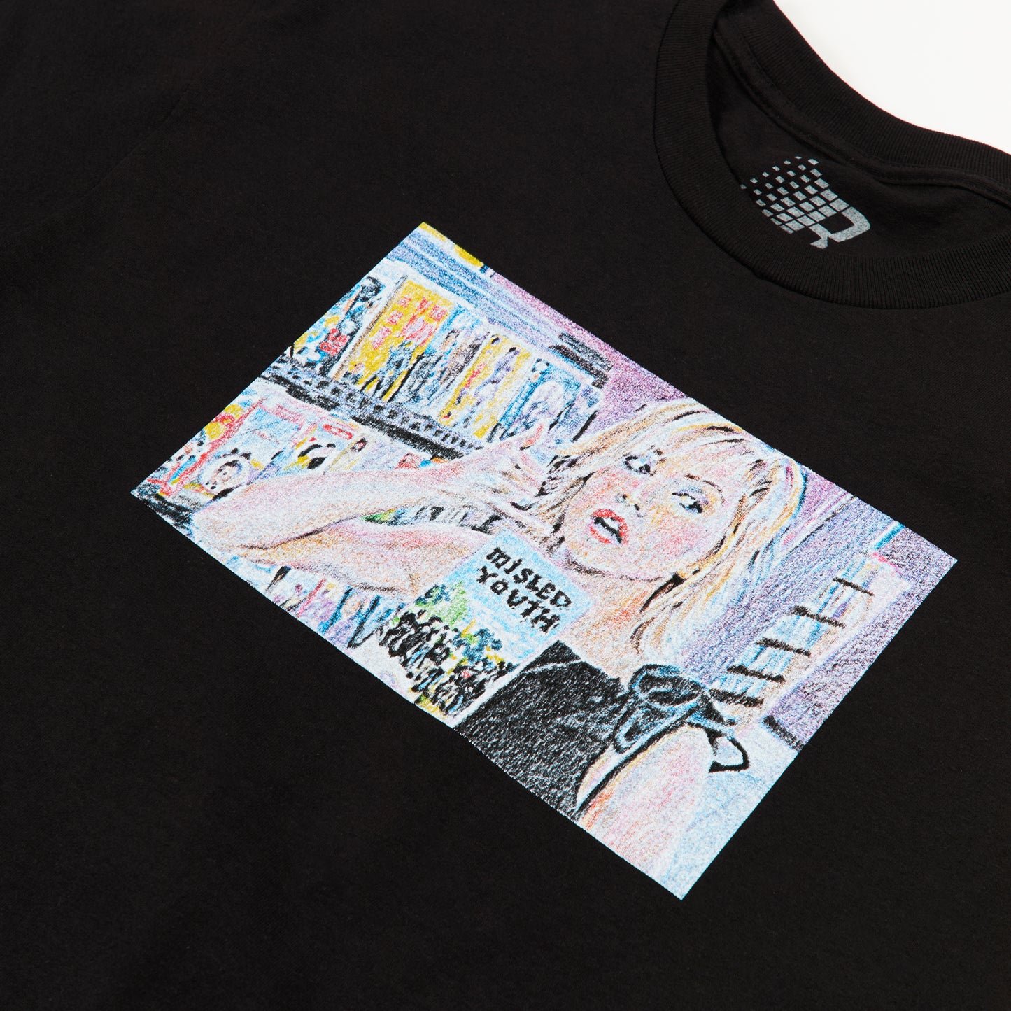 BRITTNEY TEE BLACK