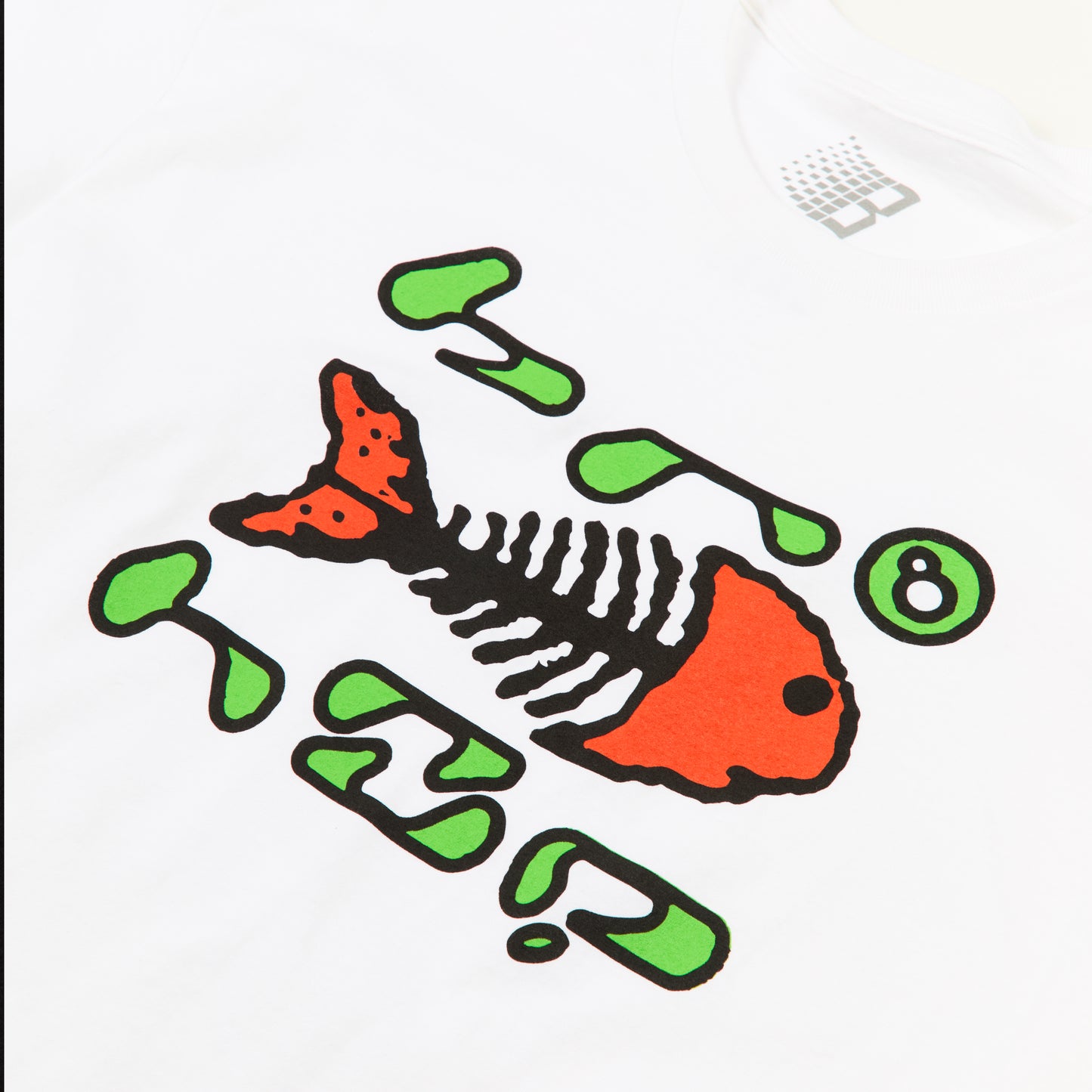 FISH TECH TEE WHITE