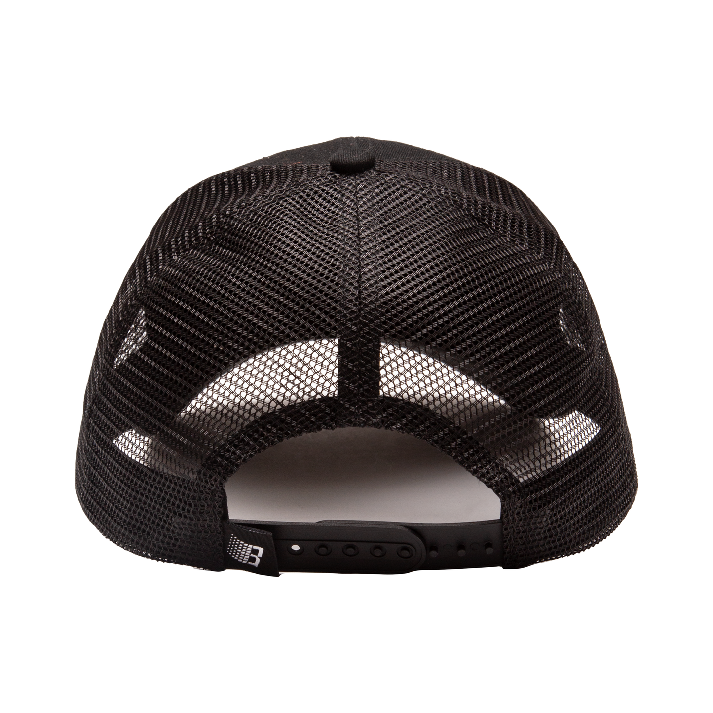BULLSEYE TRUCKER HAT BLACK