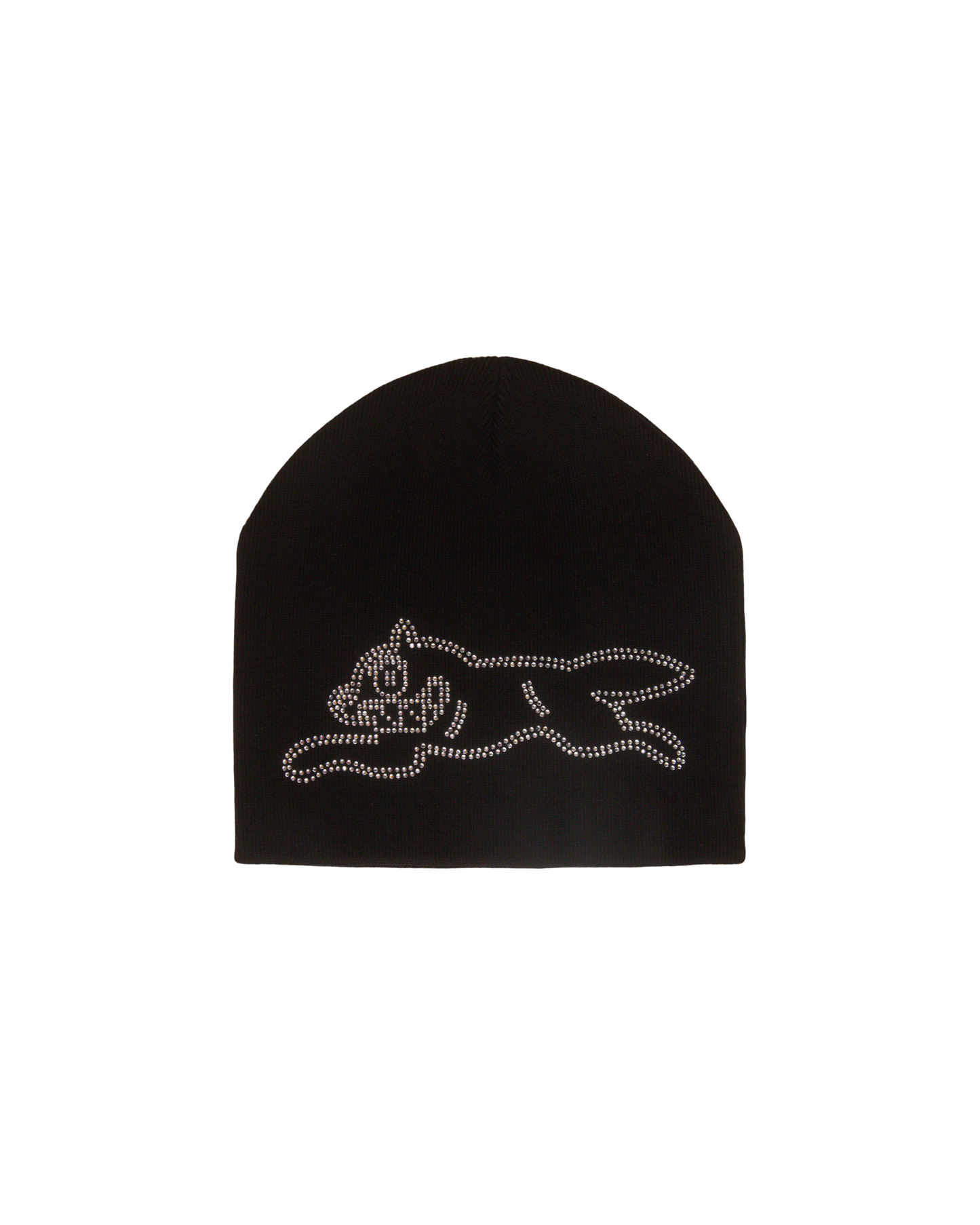 RHINESTONE BEANIE BLACK