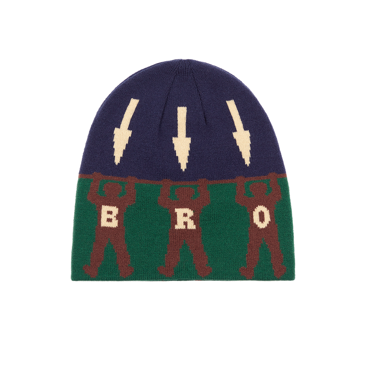 ARROW SKULLY BEANIE GREEN