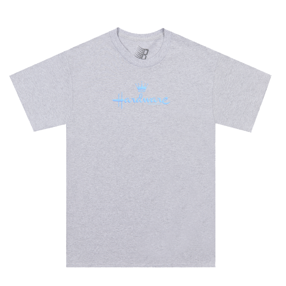 BALLMARK TEE HEATHER GREY