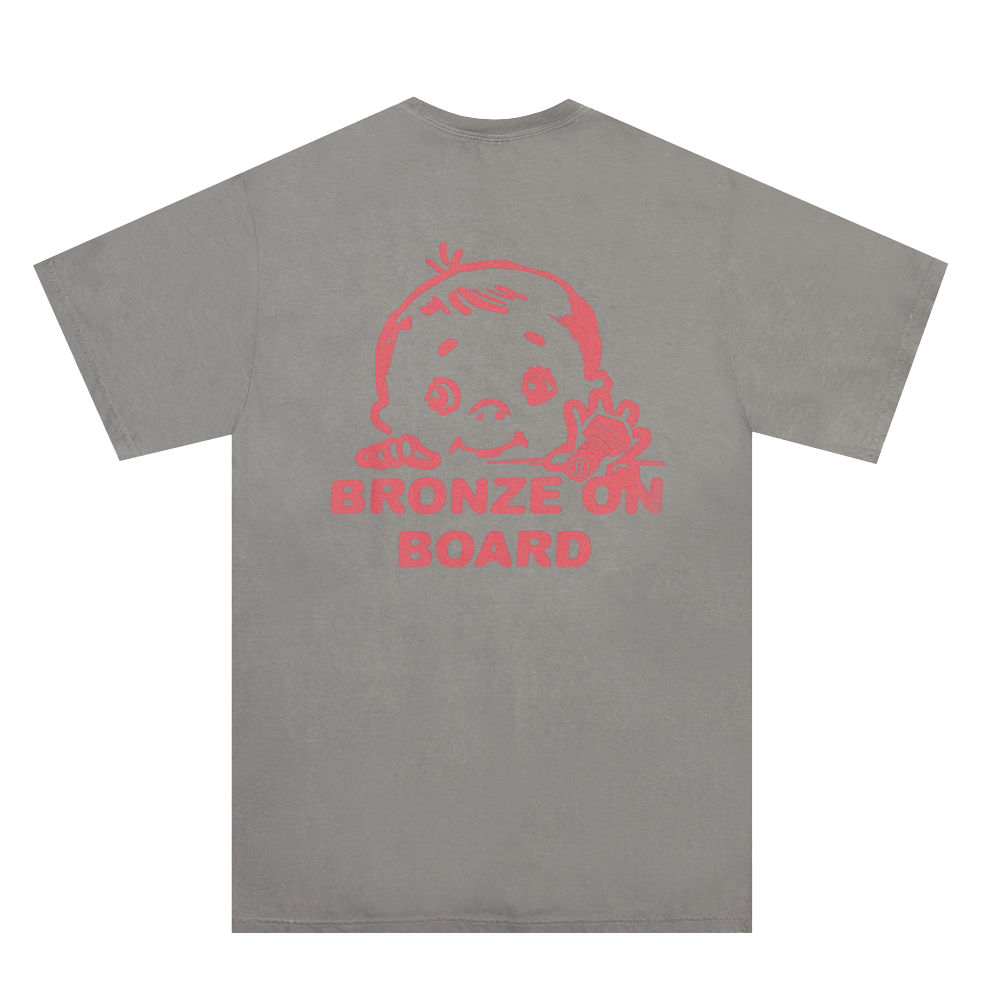 BOB POCKET TEE GREY