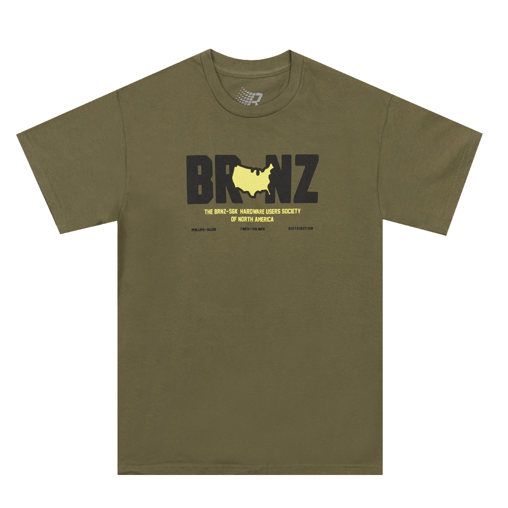 BRNZ TEE MILITARY