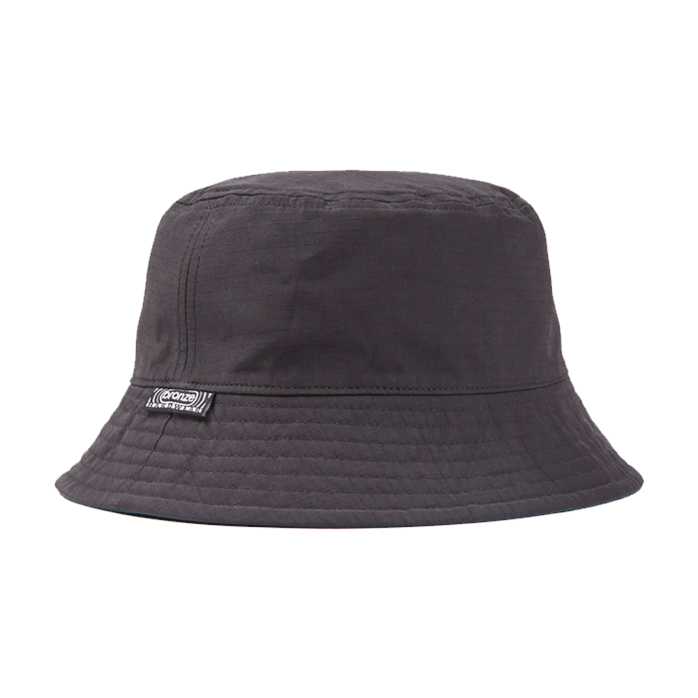REVERSIBLE BUCKET HAT DARK TEAL/BLACK
