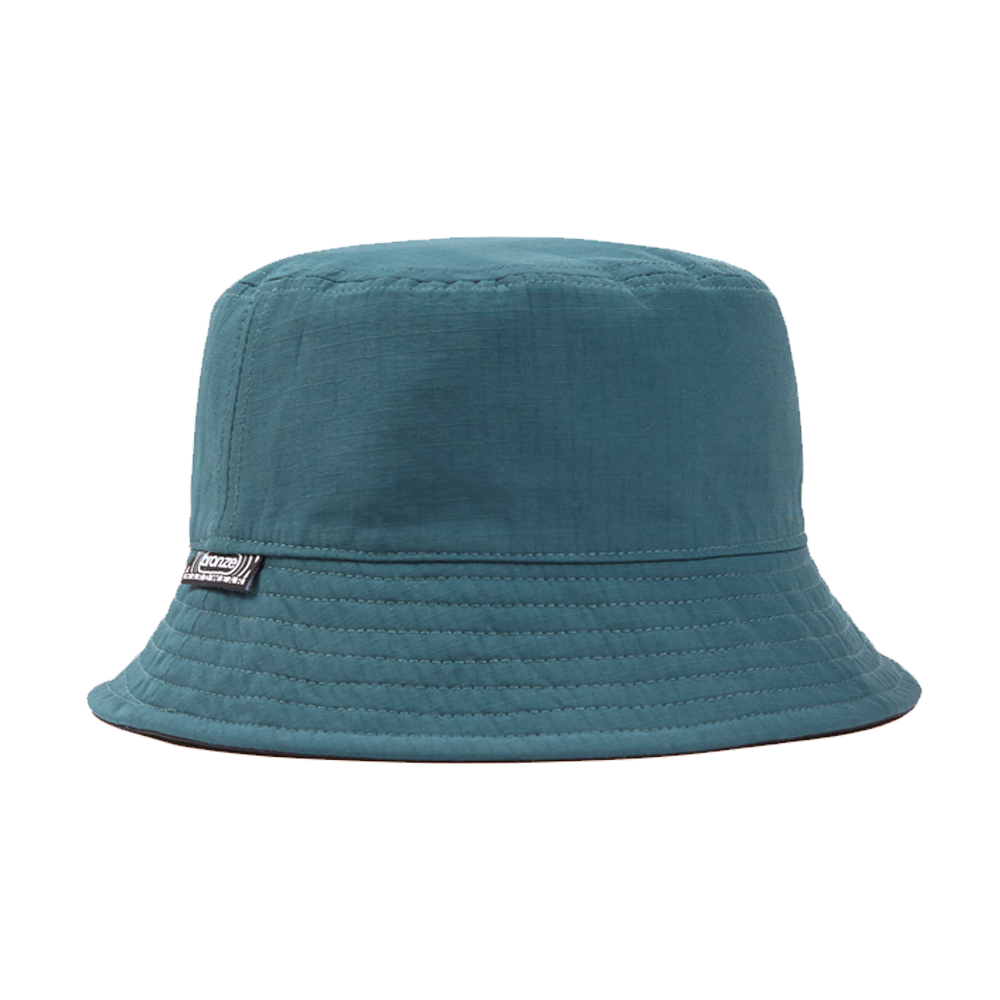 REVERSIBLE BUCKET HAT DARK TEAL/BLACK