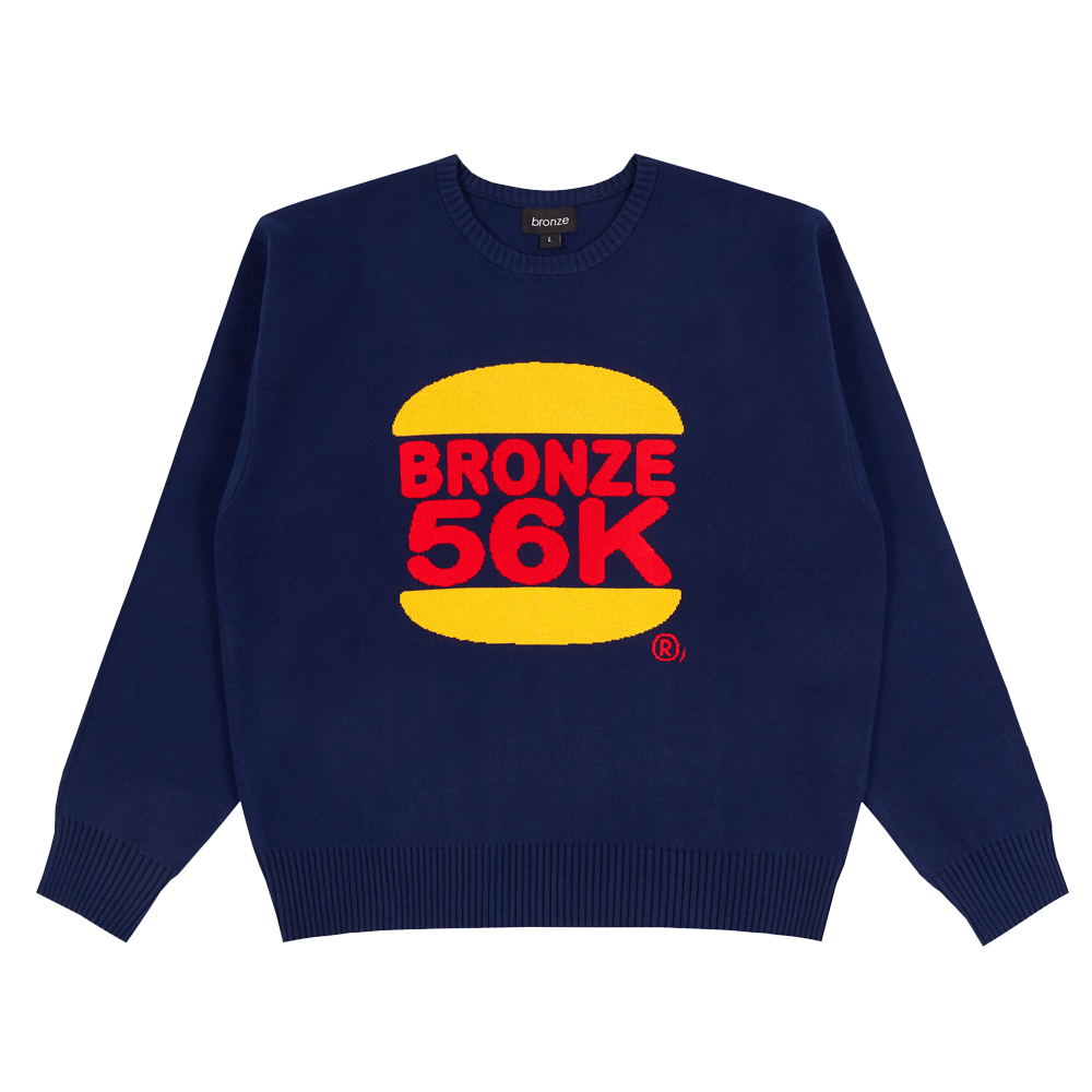 BURGER SWEATER NAVY