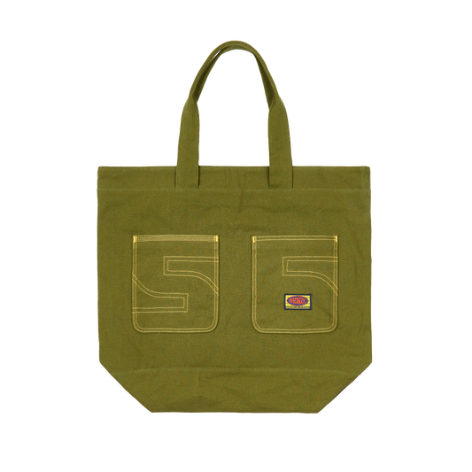 56 CANVAS EXTRA LARGE TOTE BAG OLIVE