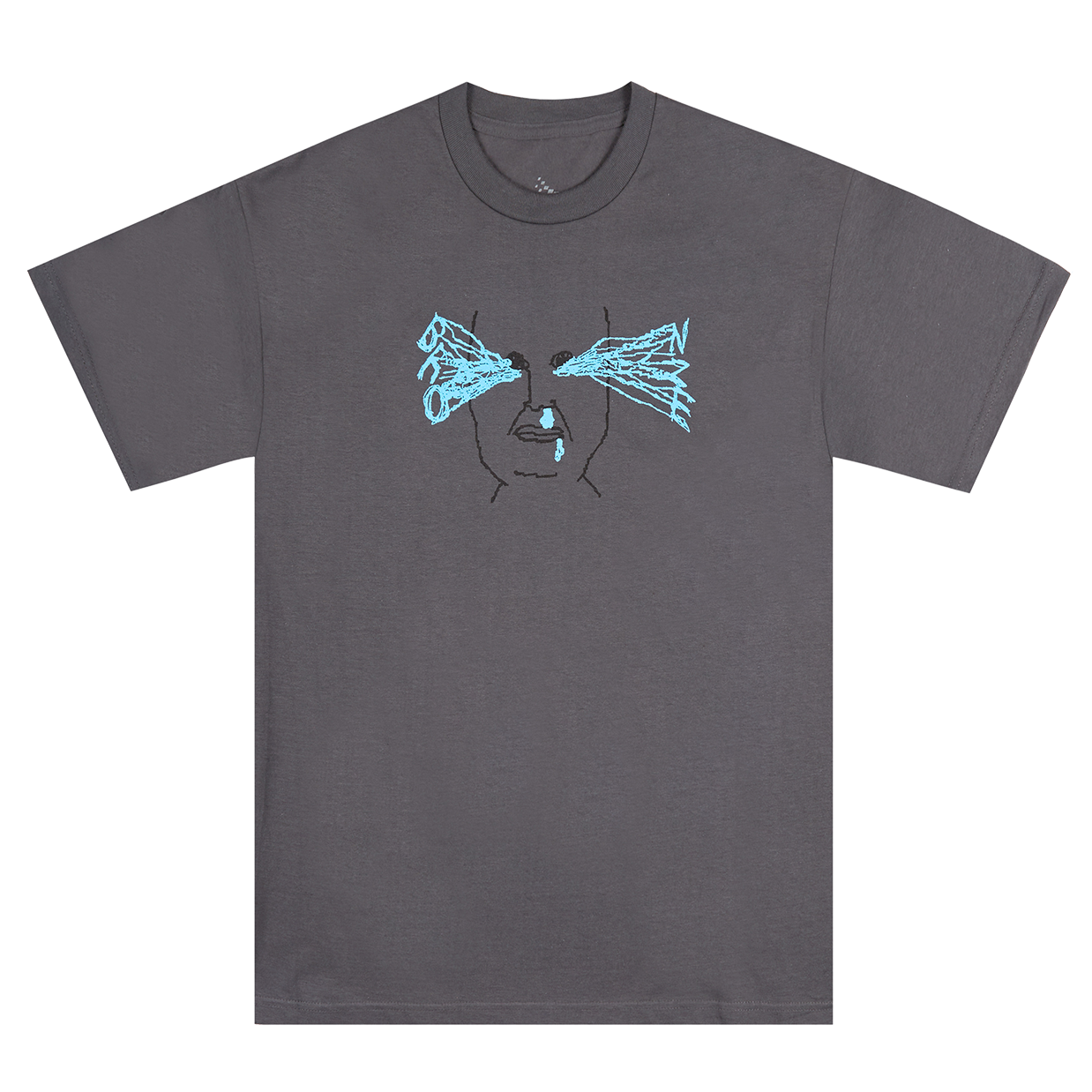 CRY TEE CHARCOAL