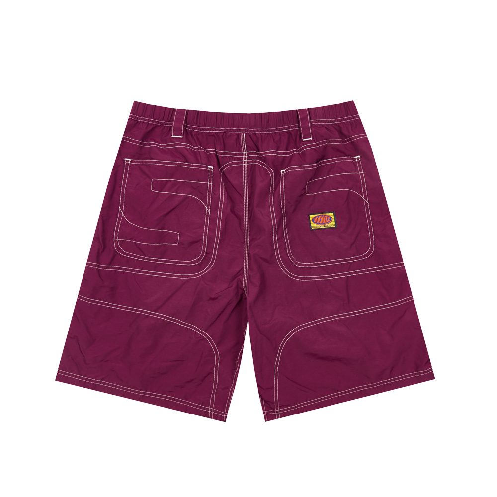 DOUBLE KNEE SHORTS EGGPLANT – BRONZE56K DOUBLE KNEE SHORTS EGGPLANT – BRONZE56K