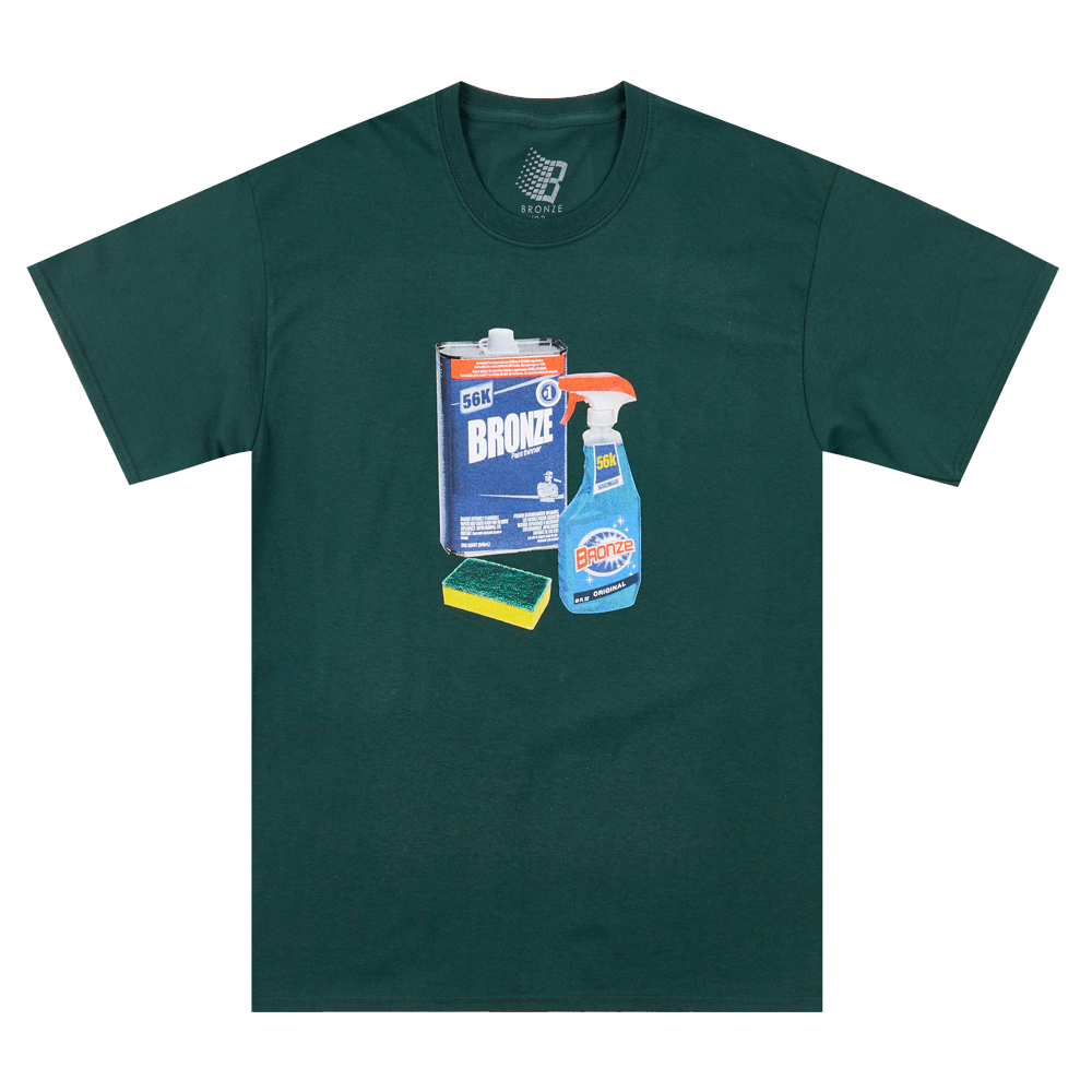 PAINT THINNER TEE DARK GREEN