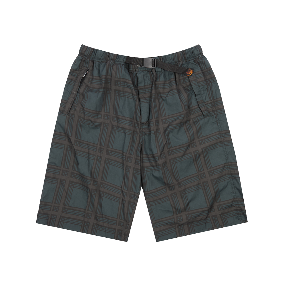 PLAID SHORT BLUE
