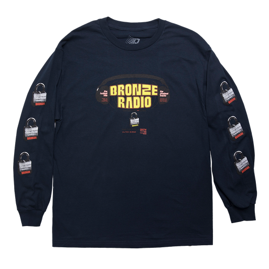 DONT TOUCH THAT FUCKING DIAL LONGSLEEVE NAVY