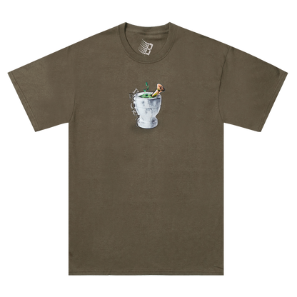 SPICES TEE DUSTY BROWN