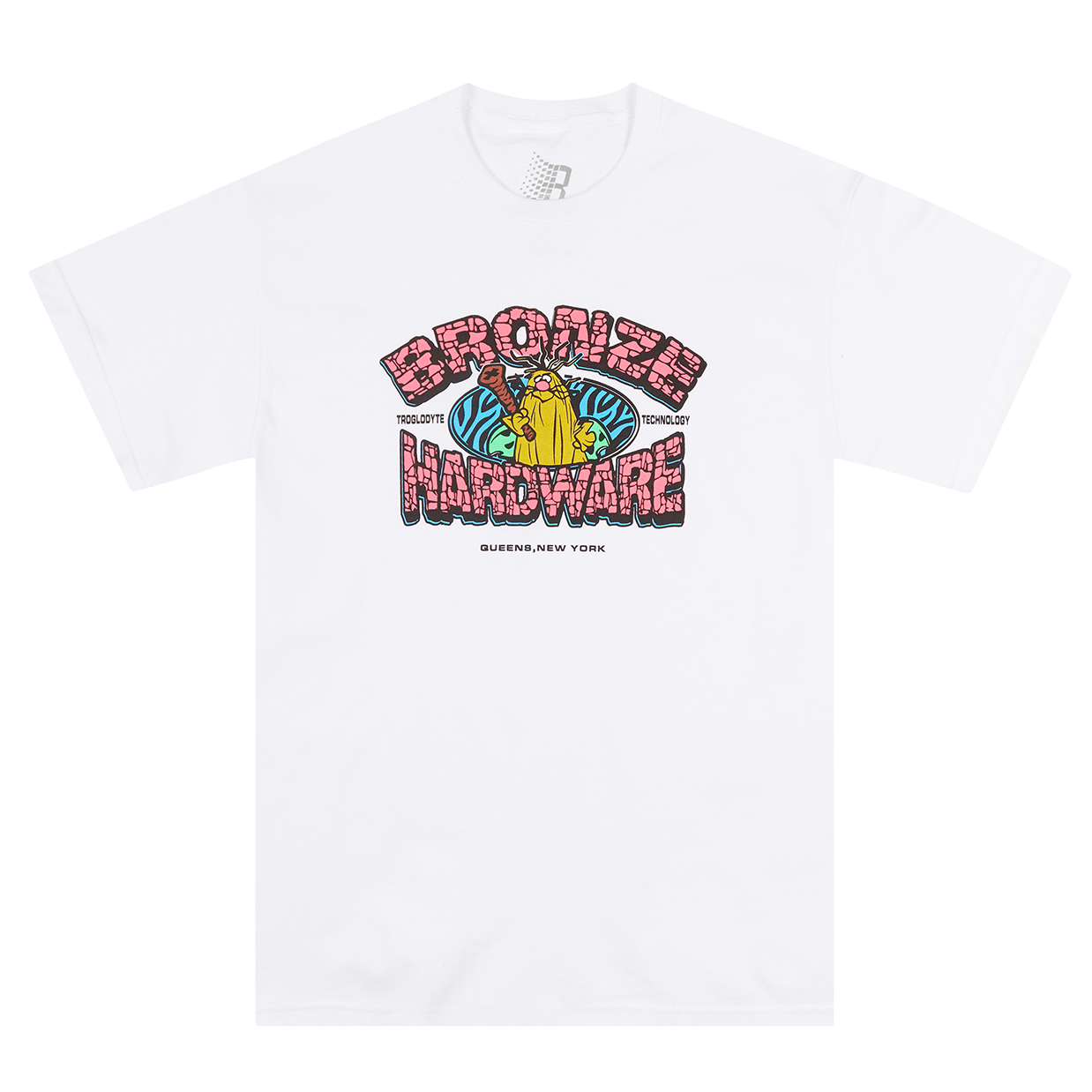 TROGLODYTE TEE WHITE