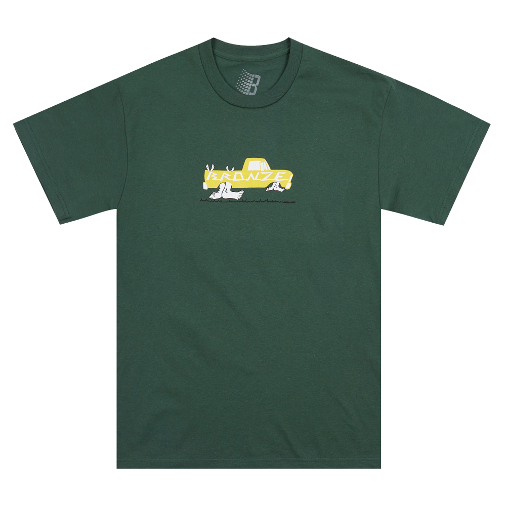 TRUCK TEE FOREST GREEN