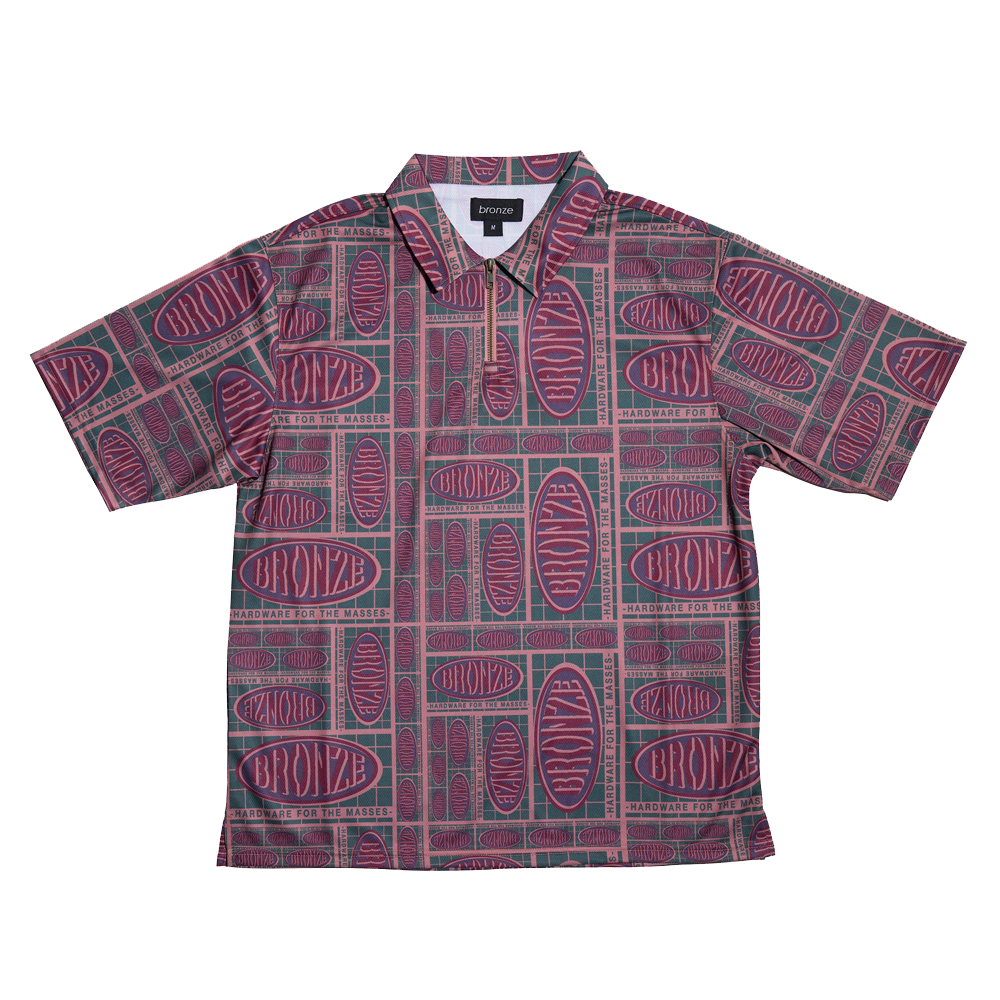 MASSES ZIP POLO MAUVE