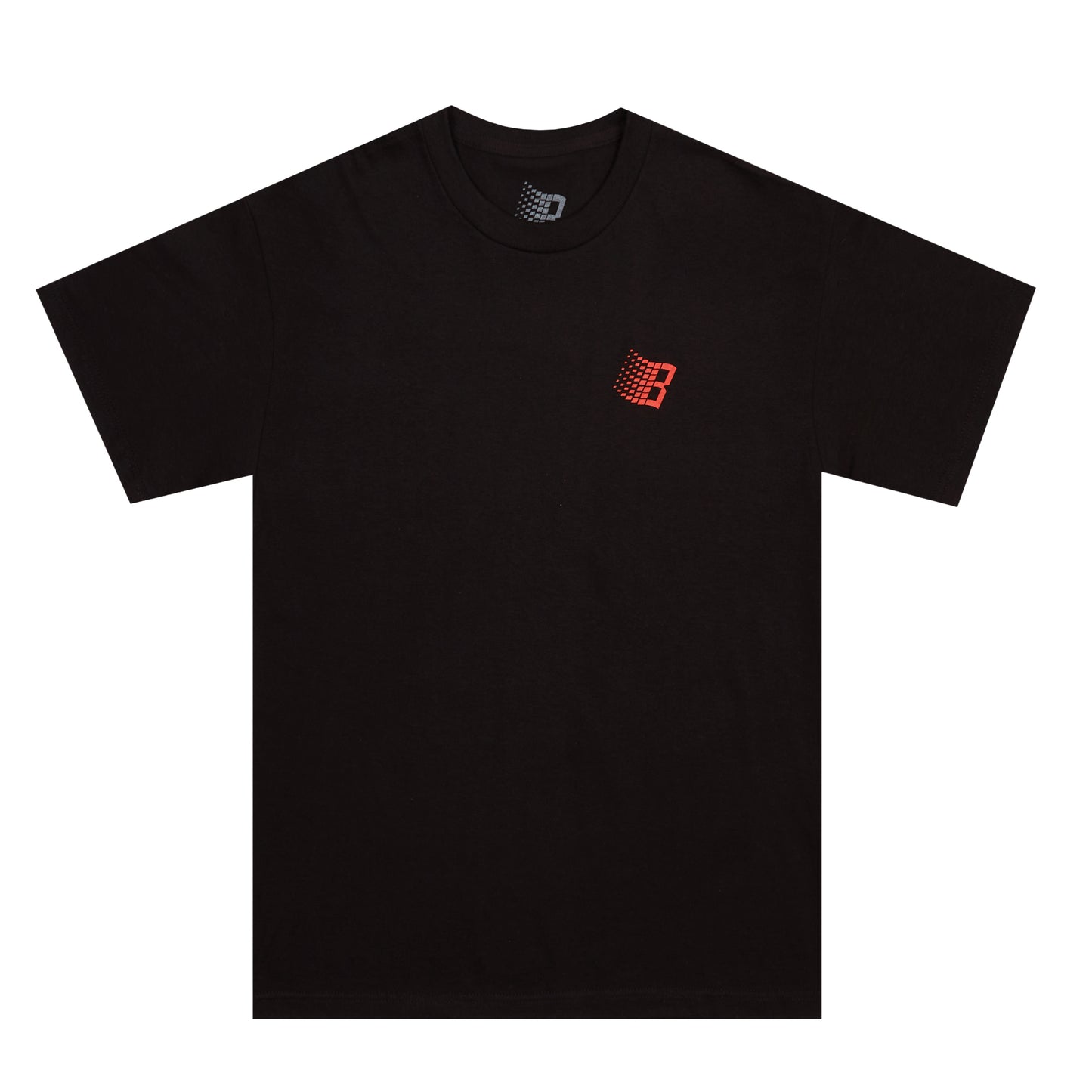 3D B LOGO TEE BLACK