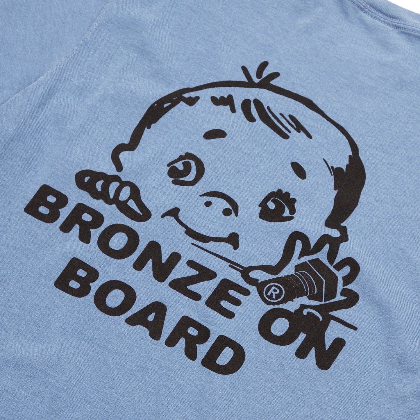 BOB POCKET TEE BLUE JEAN