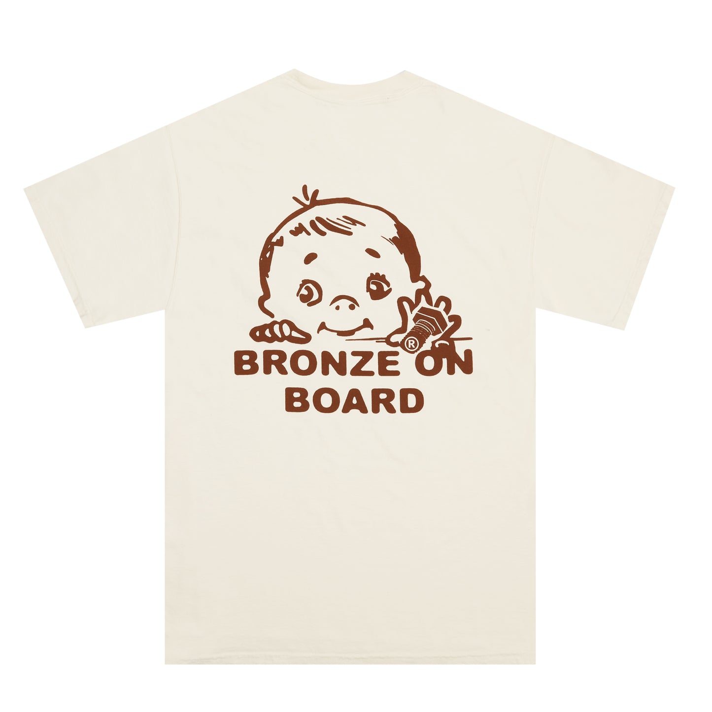 BOB POCKET TEE IVORY