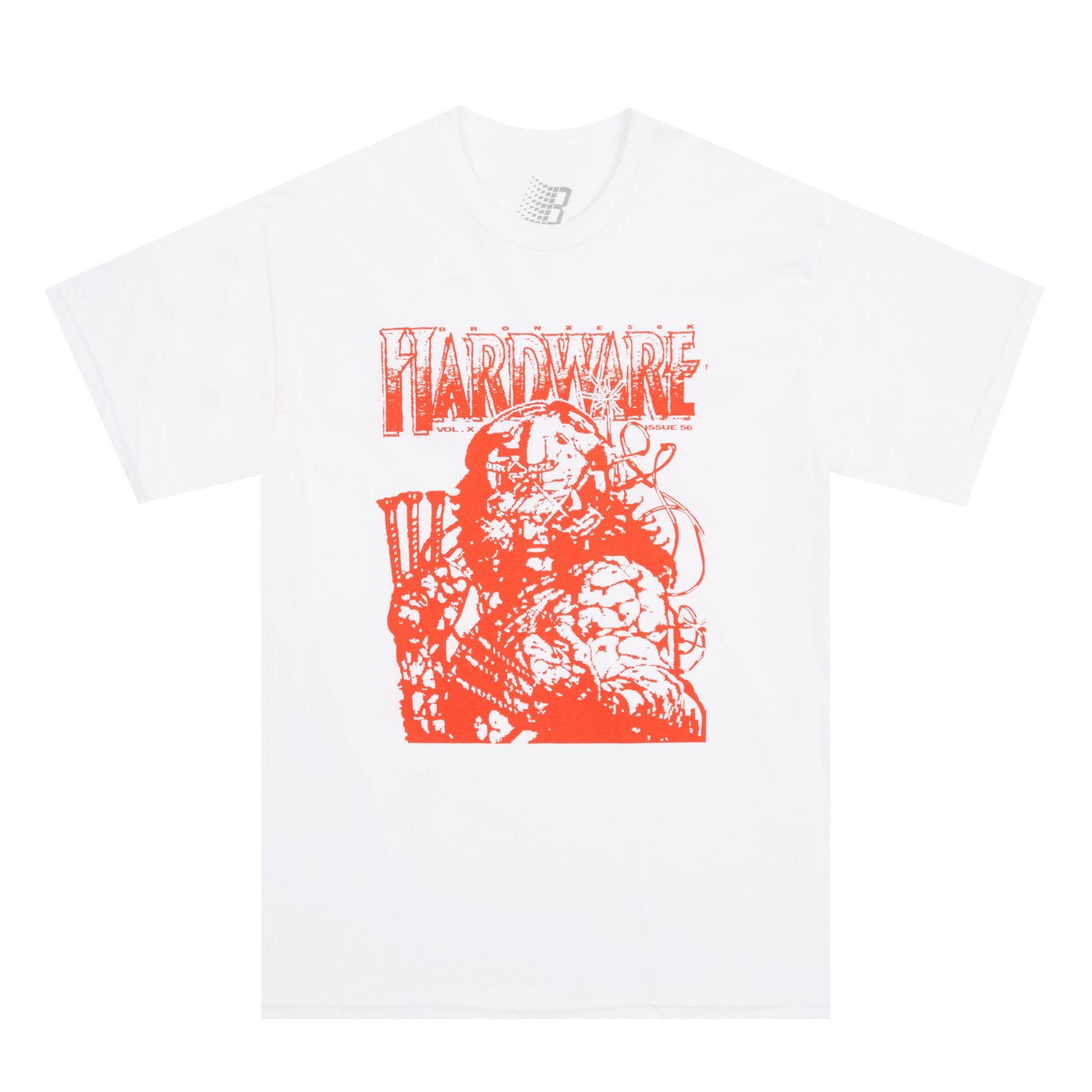 BRONZERKER TEE WHITE