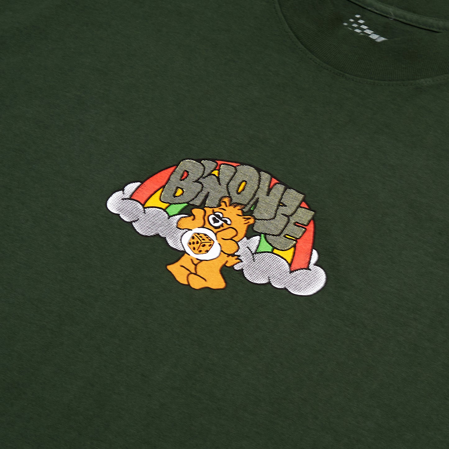 BWONZE TEE FOREST GREEN