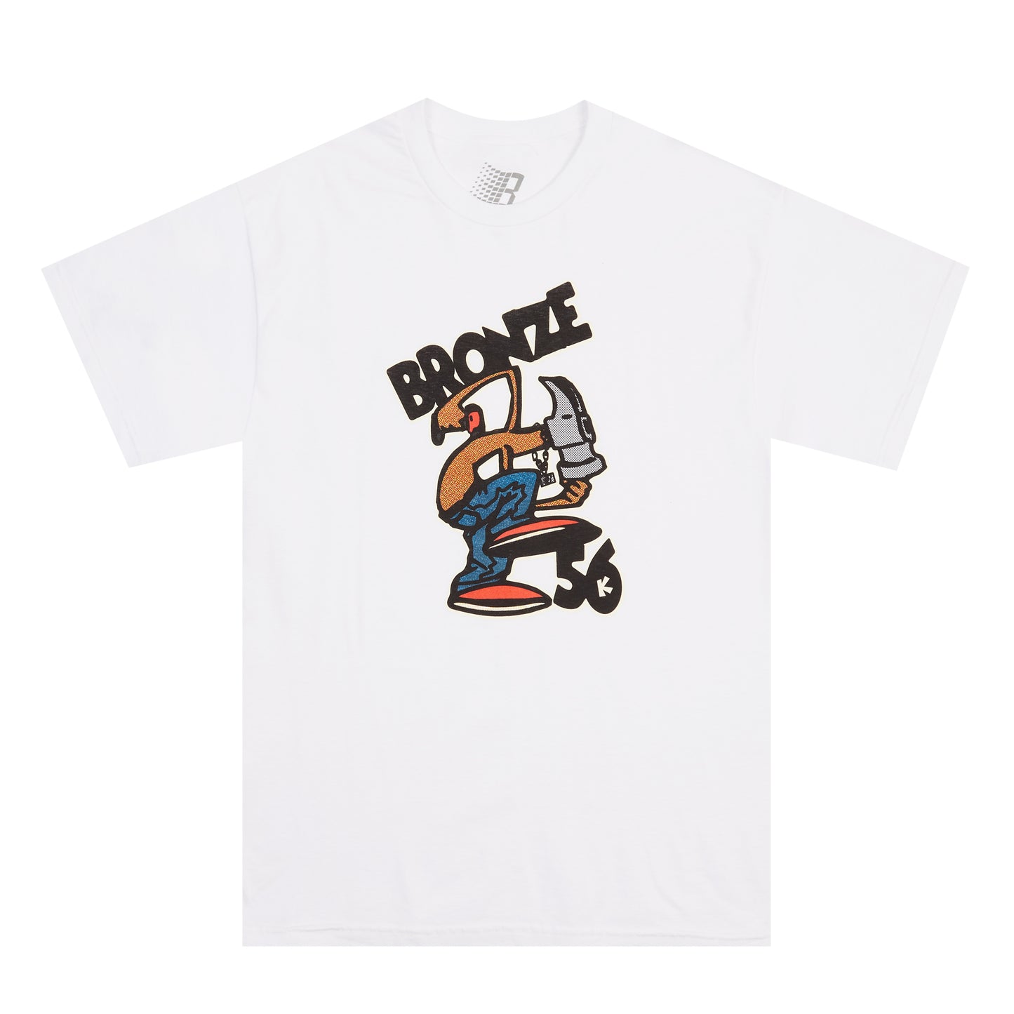 HAMMER HEAD TEE WHITE