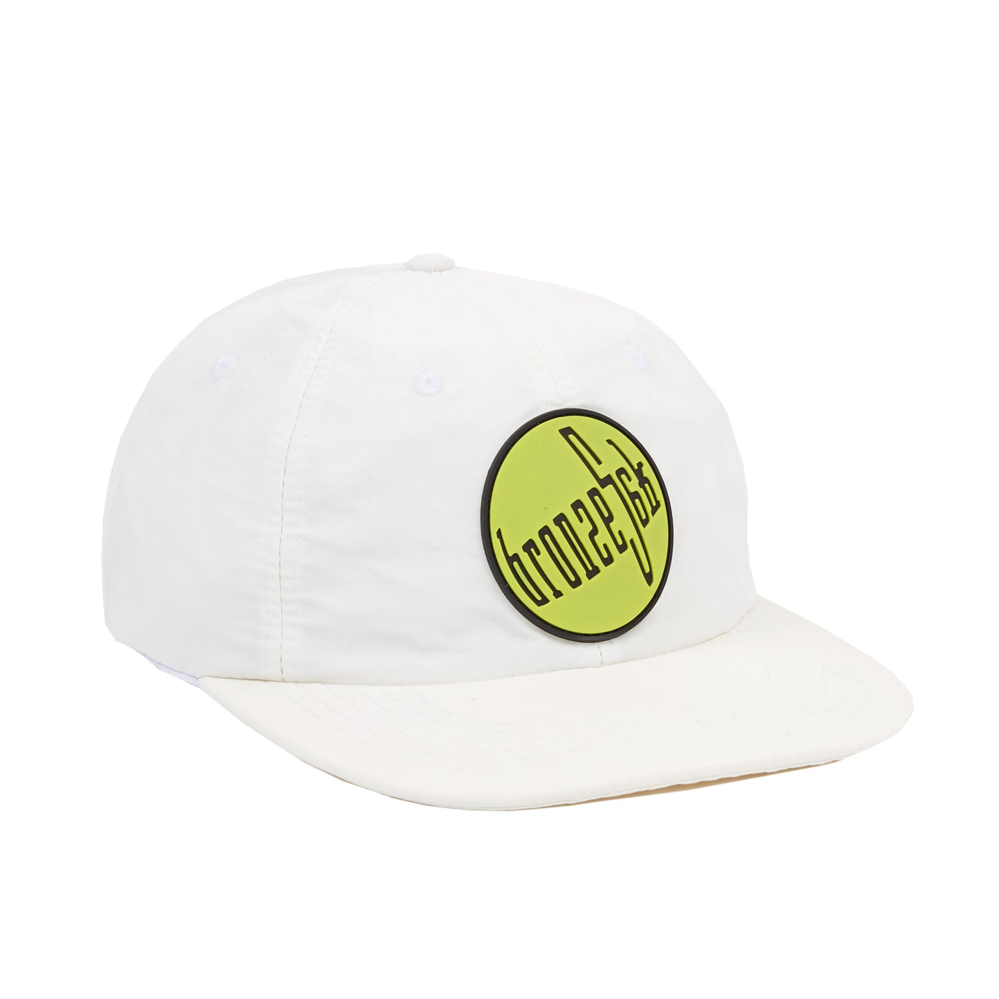 BRONZE TAB HAT WHITE