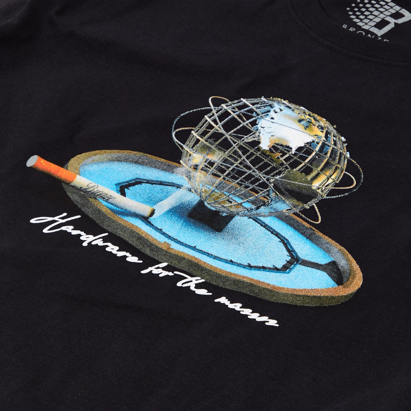 FLUSHING MEADOWS TEE BLACK