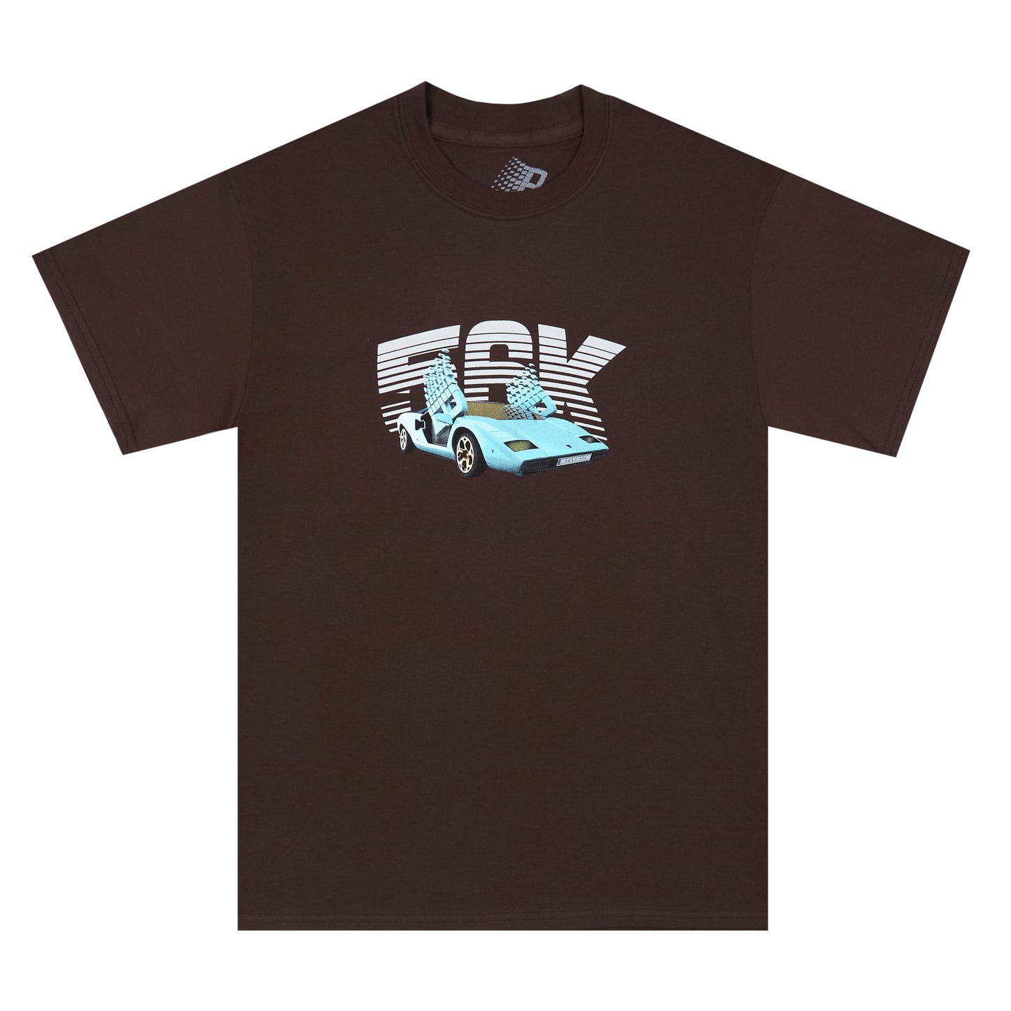 LAMBO TEE DARK CHOCOLATE