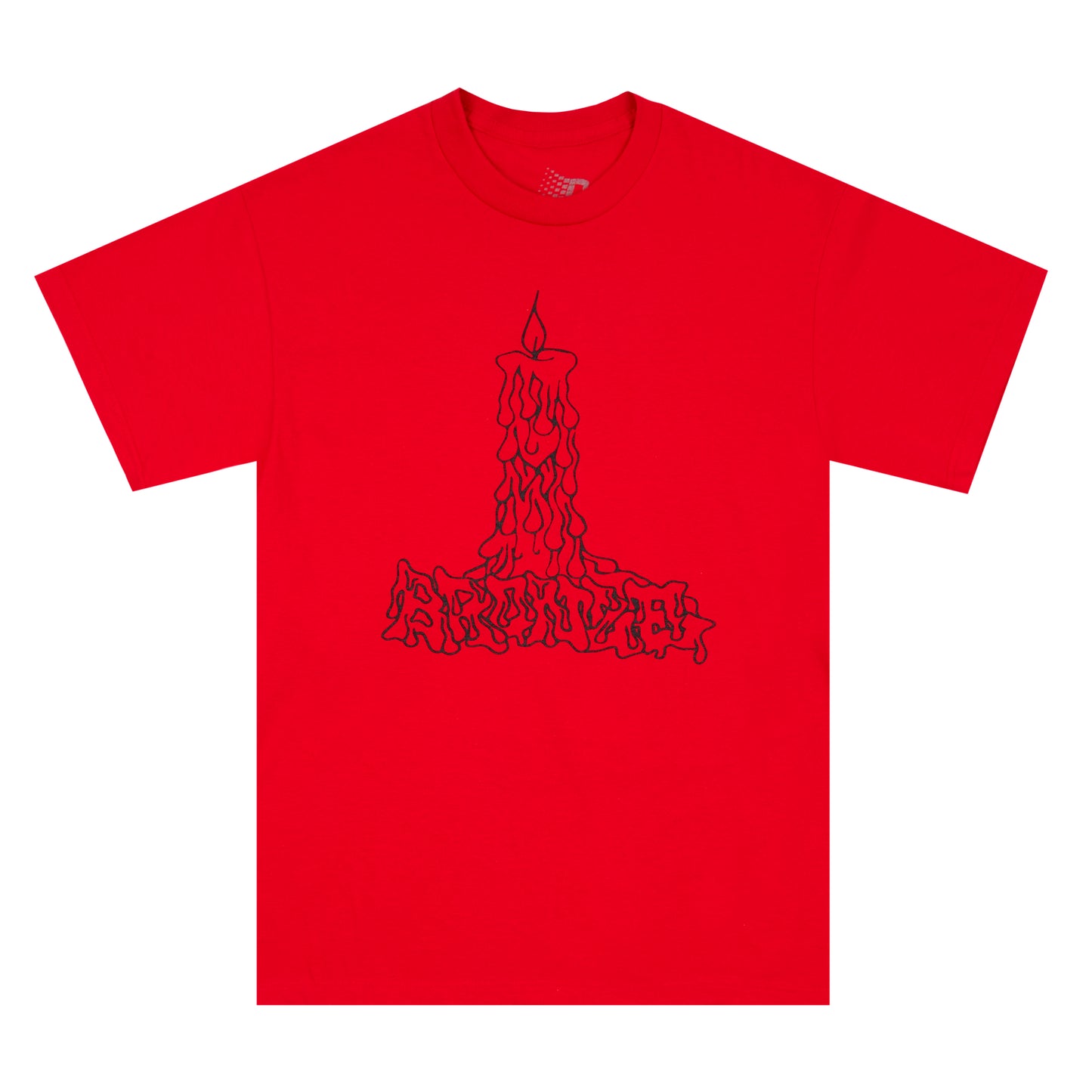 CANDLE TEE RED