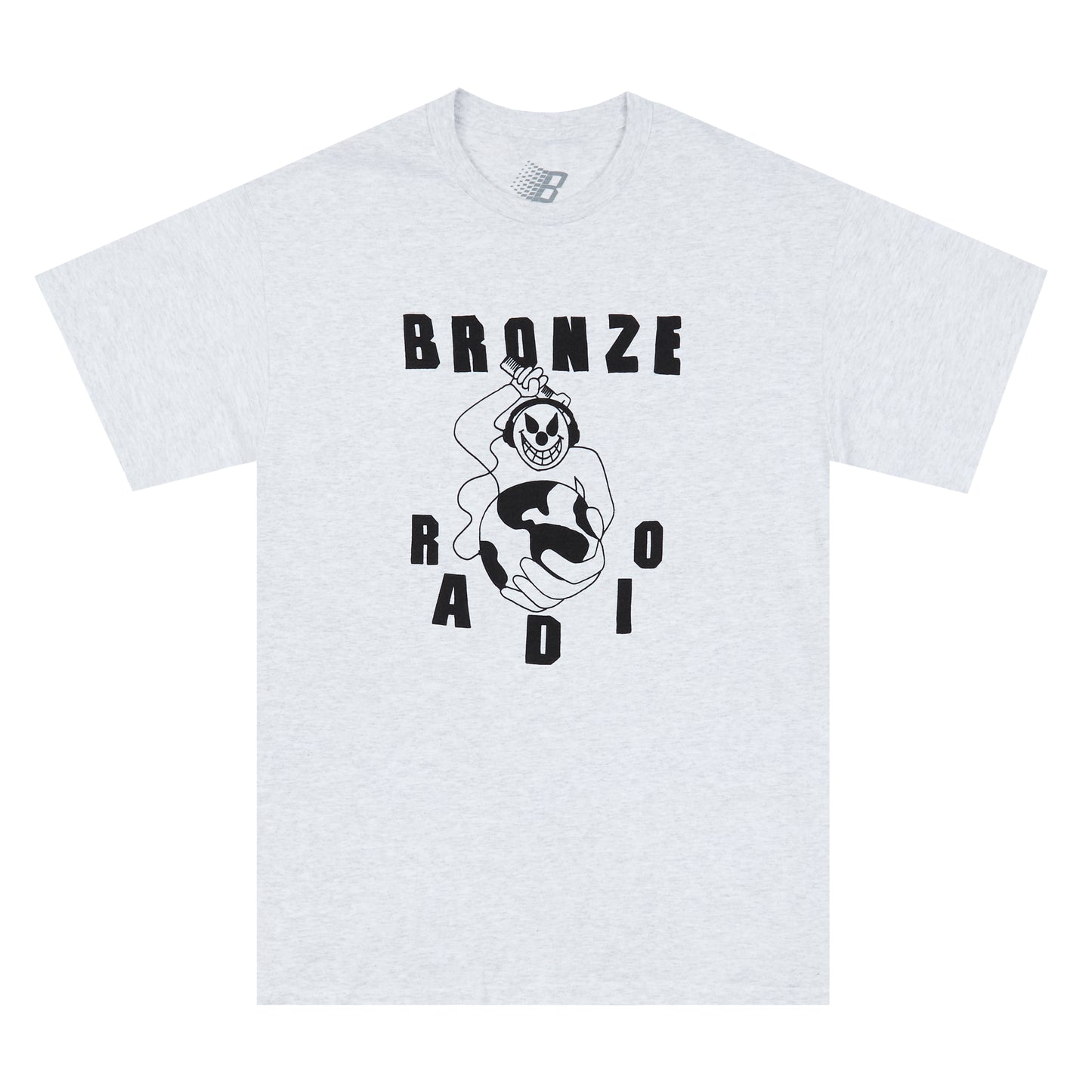 BRONZE FM TEE ASH GREY