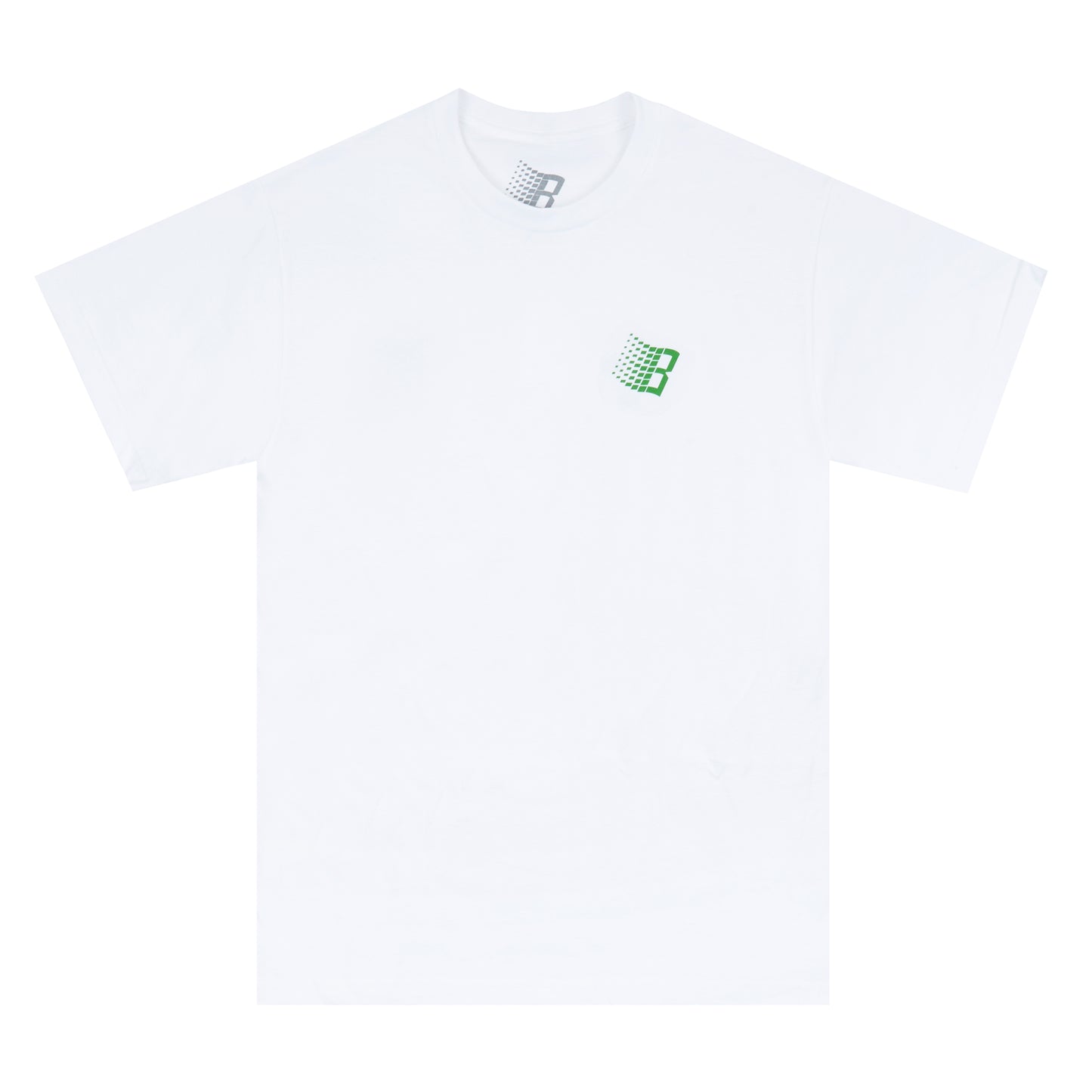 VX B LOGO TEE WHITE