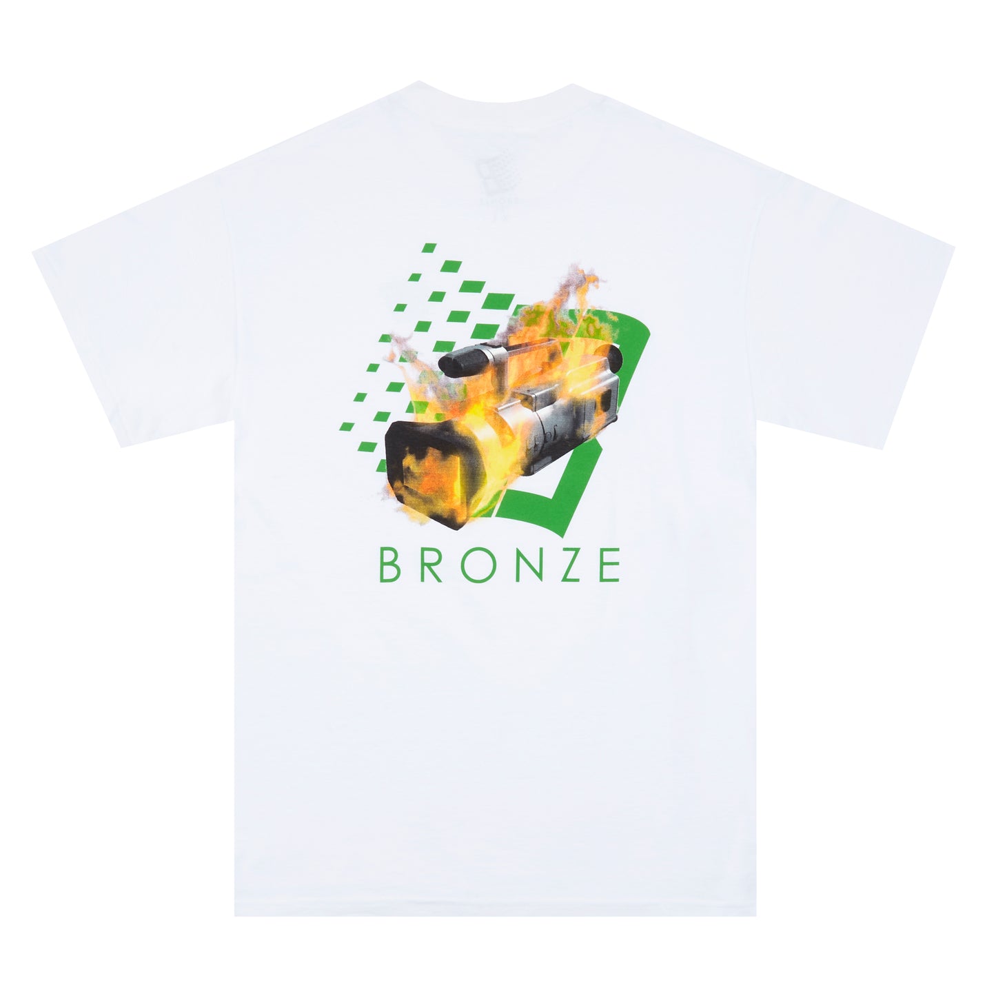 VX B LOGO TEE WHITE