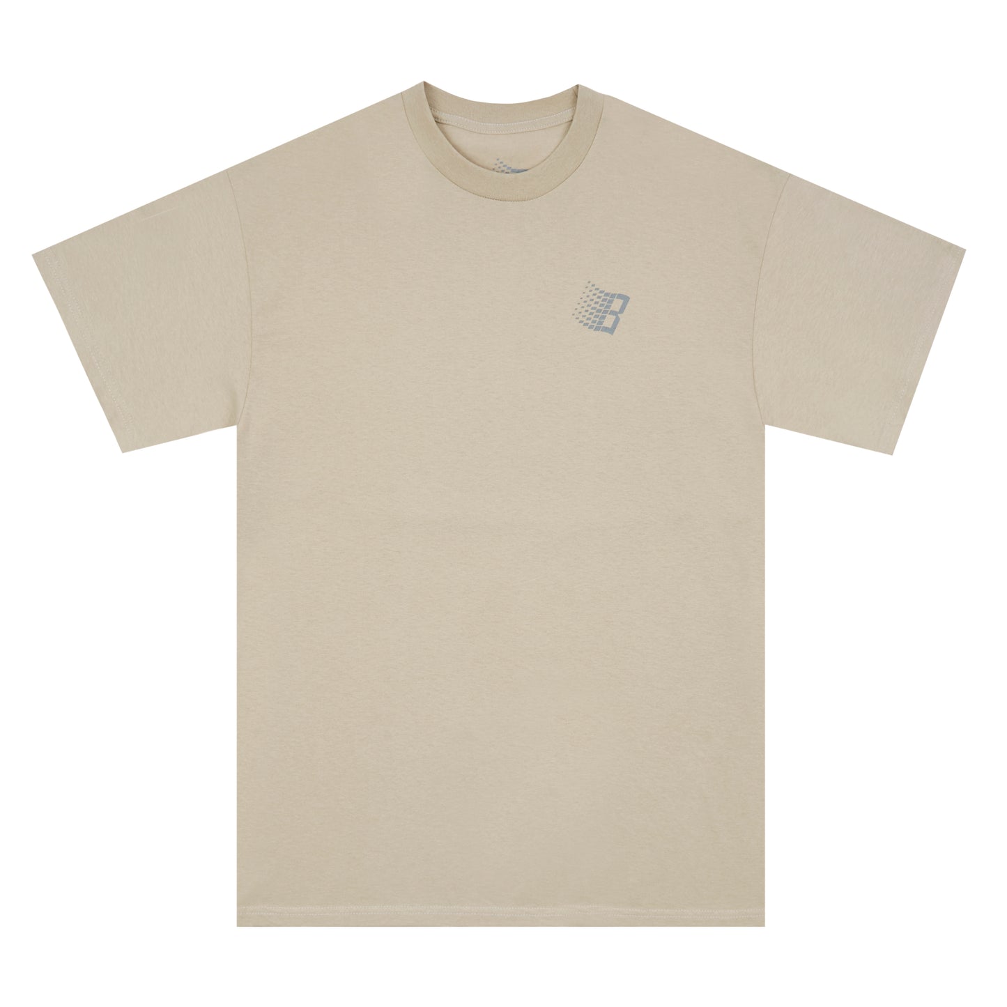 VX B LOGO TEE SAND